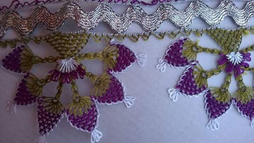 Büyütmek için resme tıklayın İğne oyası tülbent lerim